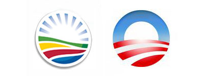 Democratic Alliance - Obama logos